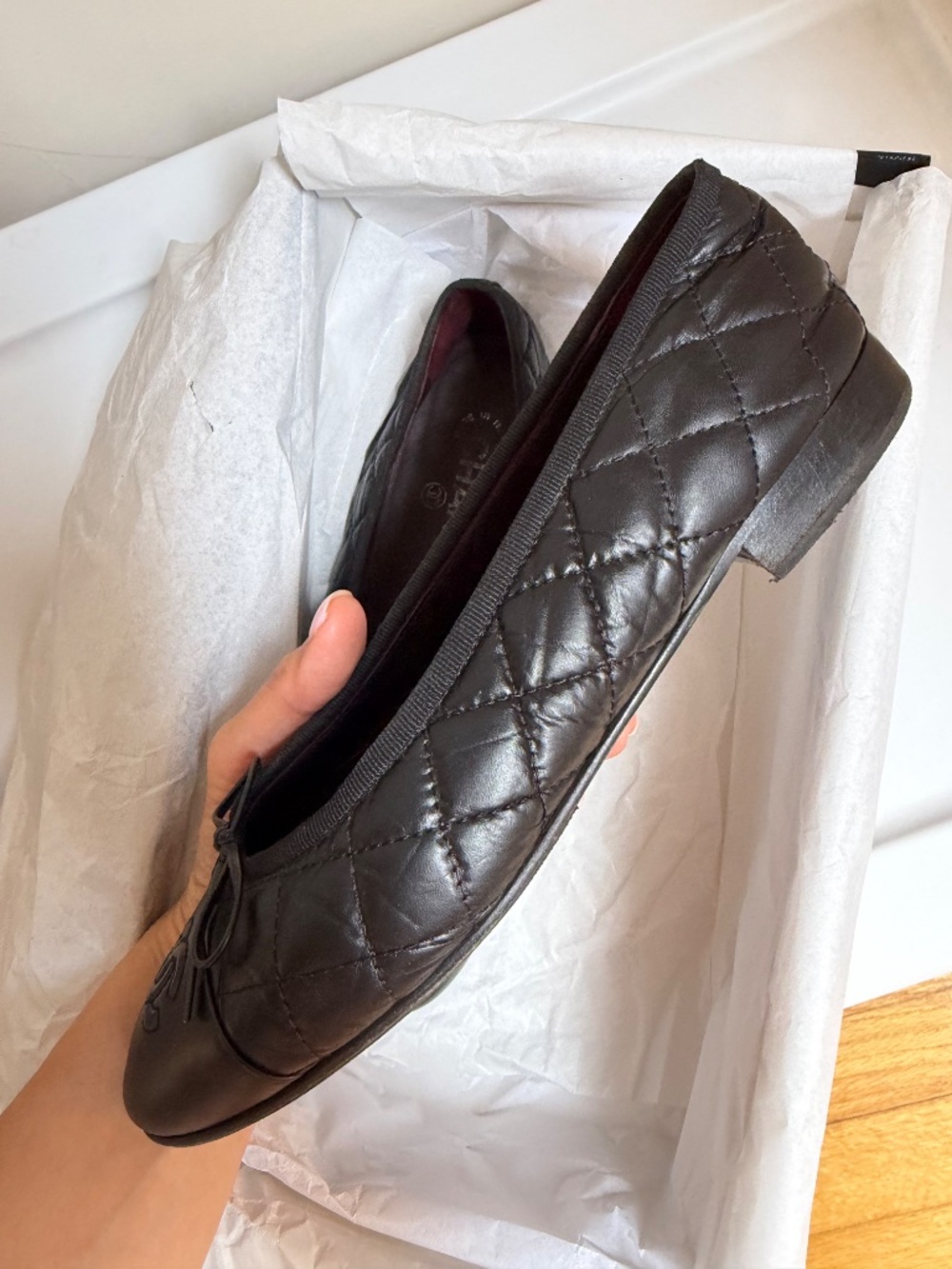 Chanel Quilted Ballet Flats - Picture 4 of 6